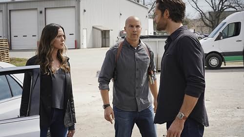 Coby Bell, Jared Padalecki, and Odette Annable in Walker (2021)