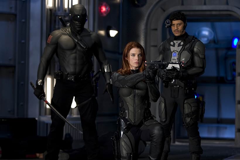 Rachel Nichols, Ray Park, and Saïd Taghmaoui in G.I. Joe: The Rise of Cobra (2009)