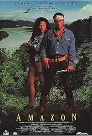 Rae Dawn Chong and Robert Davi in Amazon (1990)