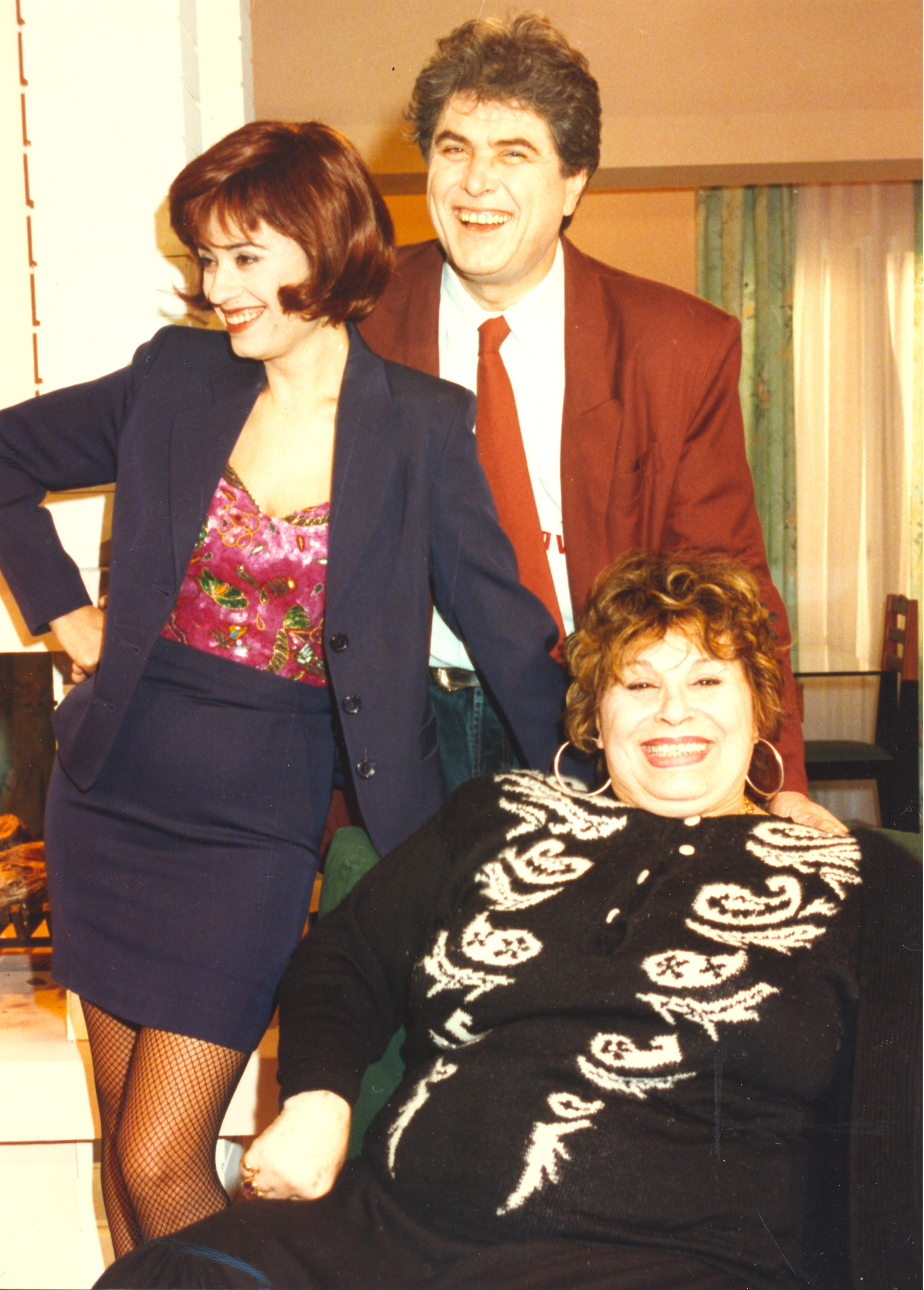 Maria Tzobanaki, Dimitris Tzoumakis, and Sperantza Vrana in Rixter Music (1993)