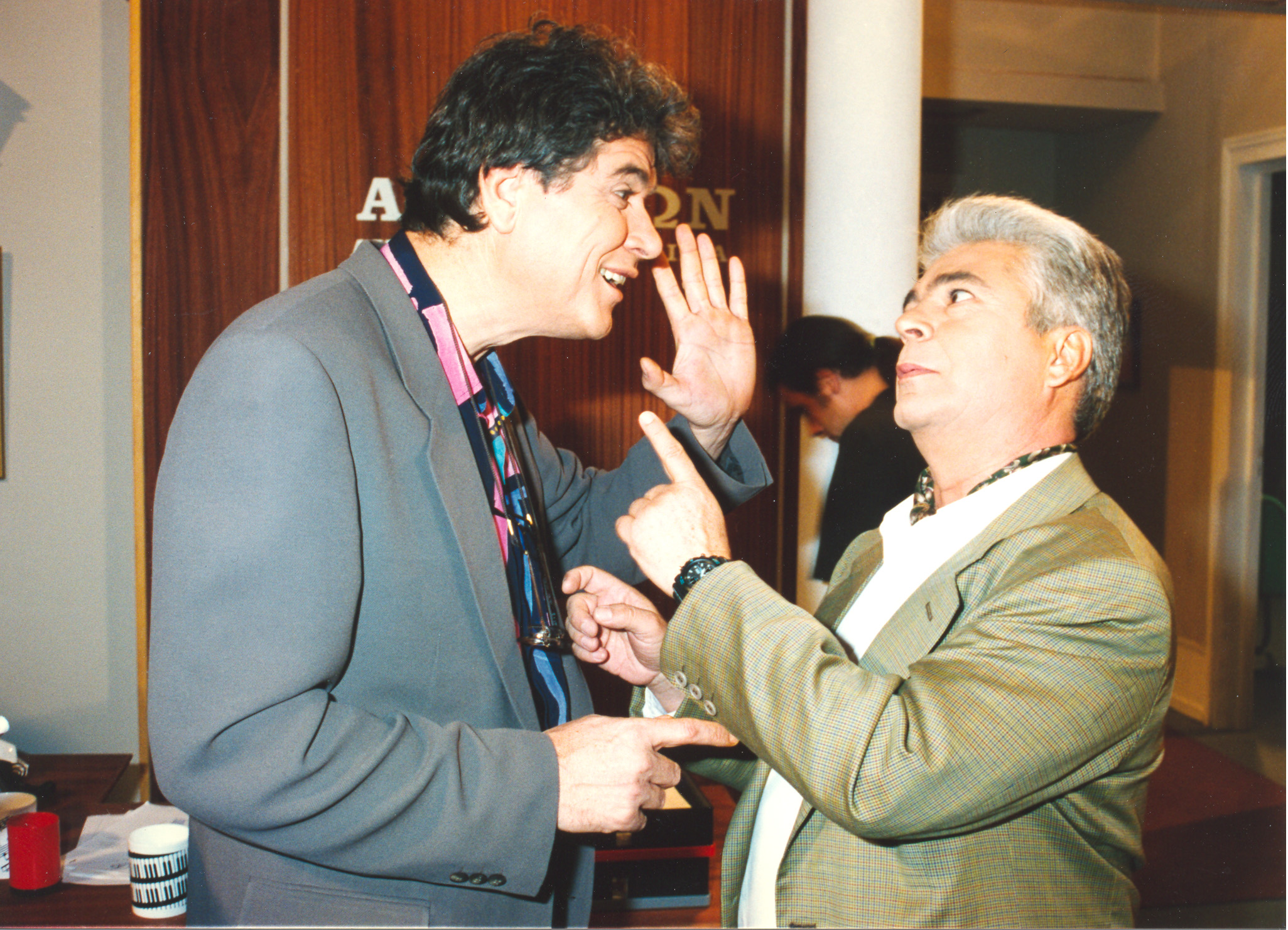 Giannis Mortzos and Dimitris Tzoumakis in Rixter Music (1993)