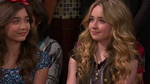 Rowan Blanchard and Sabrina Carpenter in Girl Meets World (2014)