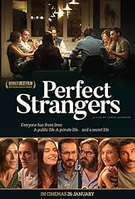 Giuseppe Battiston, Marco Giallini, Edoardo Leo, Valerio Mastandrea, Kasia Smutniak, Anna Foglietta, and Alba Rohrwacher in Perfect Strangers (2016)