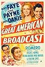 Cesar Romero, Alice Faye, Jack Oakie, John Payne, and The Ink Spots in The Great American Broadcast (1941)