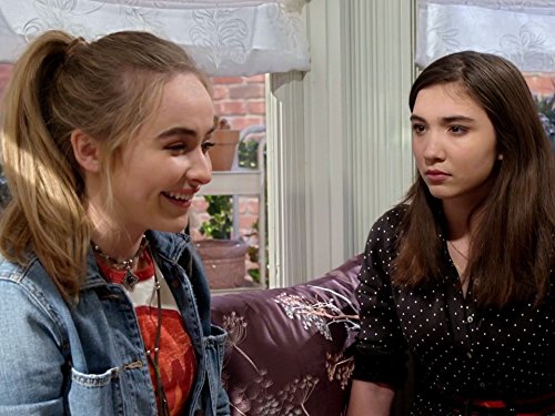 Rowan Blanchard and Sabrina Carpenter in Girl Meets World (2014)