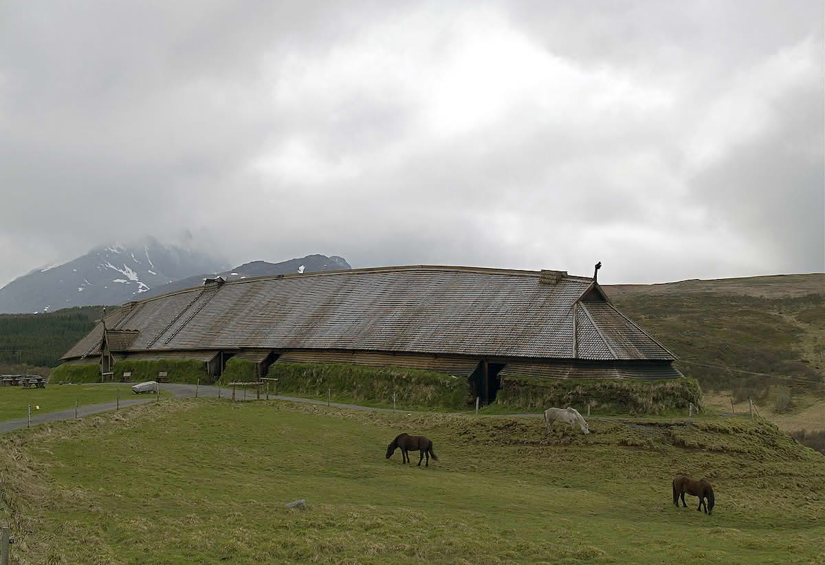 Lofotr Vikingmuseum i Borg, Vestvågøy/Lofoten.