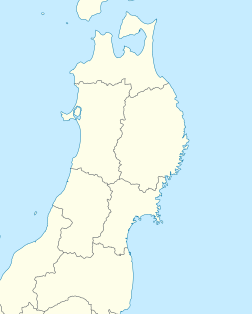 Map showing the location of Bandai-Asahi National Park