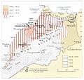 Image 3Map depicting the staged French pacification of Morocco through to 1934 (from History of Morocco)