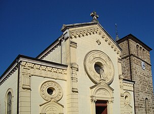 La glèisa de Sant Pèire.