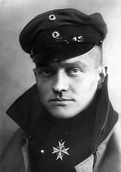 Richthofen vuonna 1917