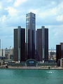 Renaissance Center along the International Riverfront