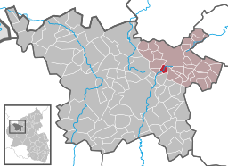 Läget för Beinhausen i Landkreis Vulkaneifel