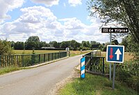 Le pont sur le Vilpion à l'entrée du village.