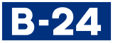 Autovía B-24 shield}}