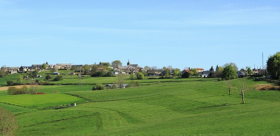 Vue du village.