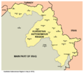 Autonomni Kurdistan 1975. godine