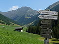 Altfasstal bei der Großberghütte mit Fallmetzer