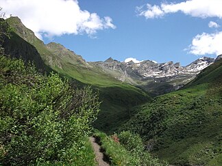 Gipfel im Talschluss des Pfunderer Tals