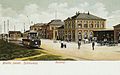 Polski: Dworzec Główny, 1905 Čeština: Hlavní nádraží, 1905 English: Main Train Station, 1905