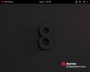 GNOME, la defaŭlta labortablo sur RHEL 8