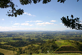 McHugh Lookout, Uitzicht over het Atherthon Tableland