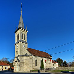 The church in Chamesey