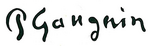 Assinatura de Paul Gauguin