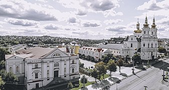 Former Jesuit monastery and Transfiguration Cathedral