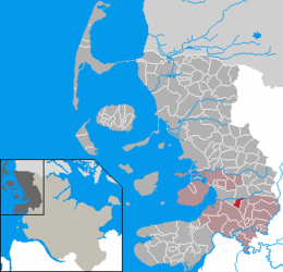 Mildstedt – Mappa