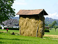 Single straight-line hayrack