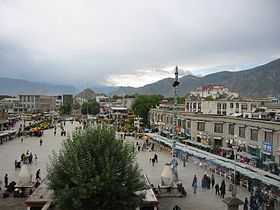 View from the Roof over the Jokhang Sqare