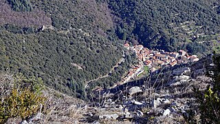 Vue depuis le roc de l'Aigle.