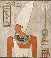 Phù điêu của pharaon Mentuhotep II trên một mảnh đá