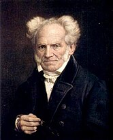 Retrato de Arthur Schopenhauer.