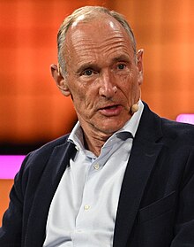 Sir Tim Berners Lee arriving at the Guildhall to receive the Honorary Freedom of the City of London