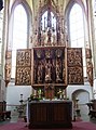 El llamáu "retablu" o "altar Kefermarkter" (1490-1497).[126]