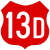 13D