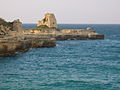 Roca Vecchia, mer Adriatique.