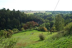 Krajina nad údolím Dalejského potoka