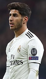 Asensio met Real Madrid in 2018