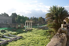 Ruines du gymnase de Cos.