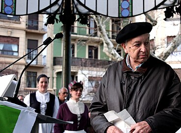 Txillardegi bere omenezko Donostiako omenaldi batean (2011)