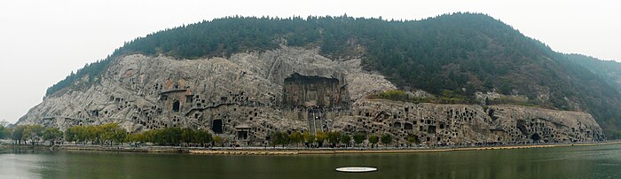 Panorama Longmen špilja