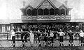 A cycle race in 1885 at Long Eaton Recreation Ground