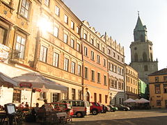 La piazza del Mercato