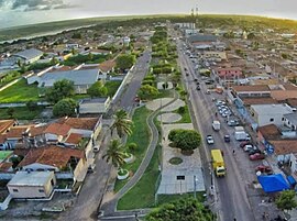 Vista do Centro de Extremoz-RN